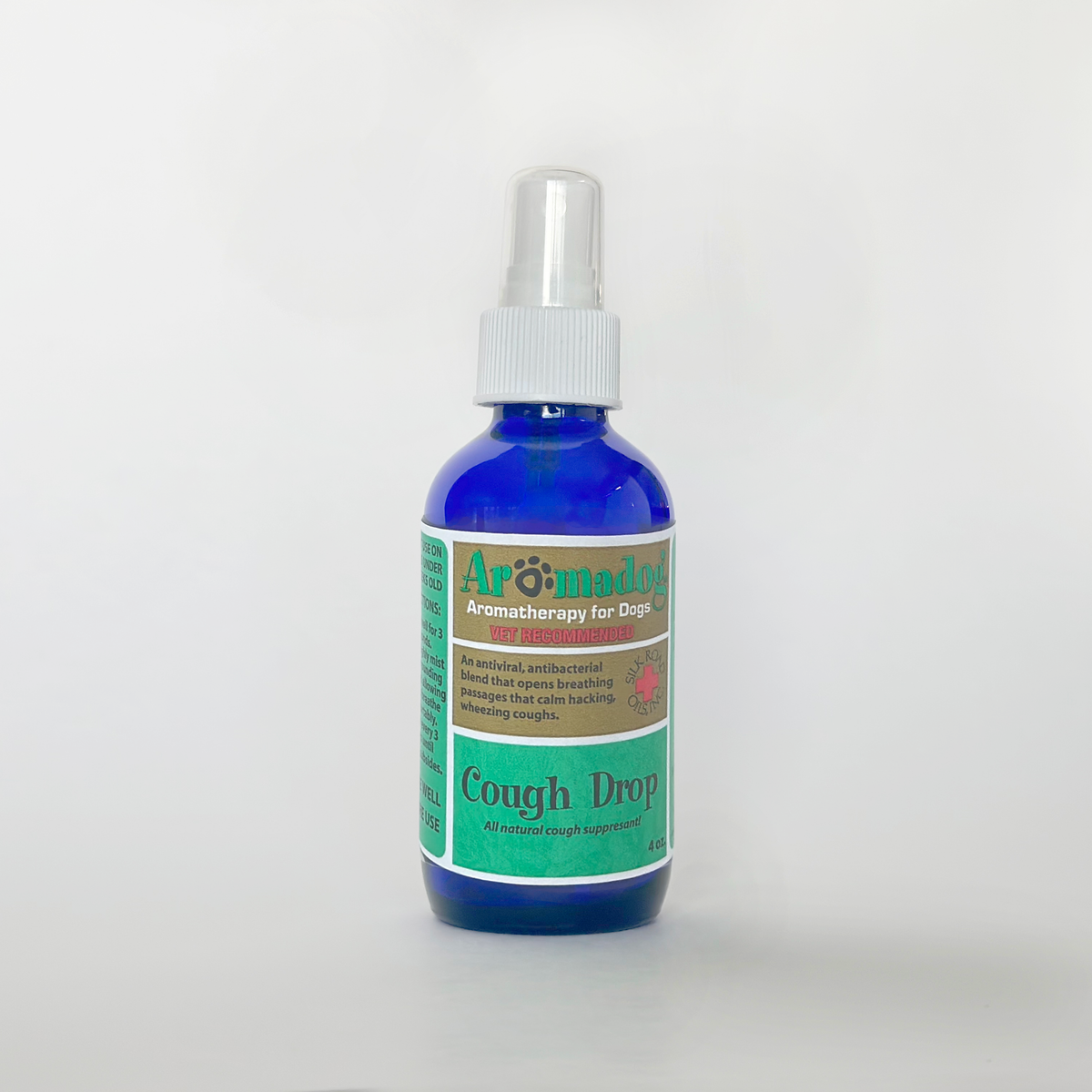Aromadog Cough Drop Spray - Silk Road Oils, Inc.
