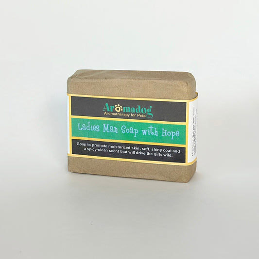 Aromadog Ladies Man Dog Soap - Silk Road Oils