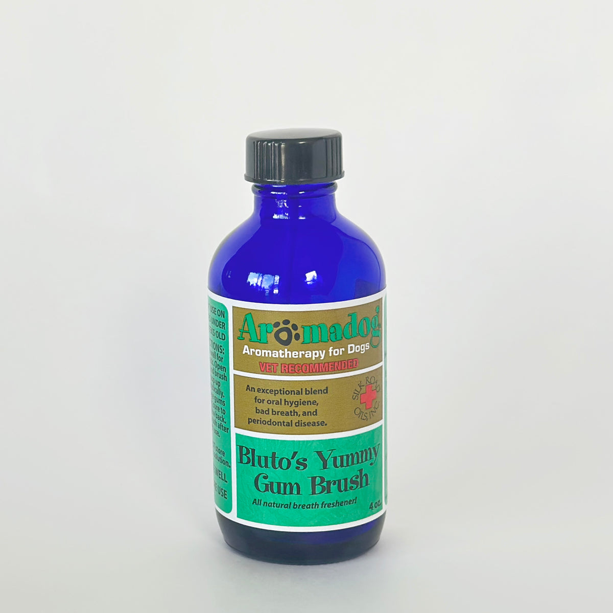 Bluto's Yummy Gum Brush dog oral-care product with brush by AromaDog