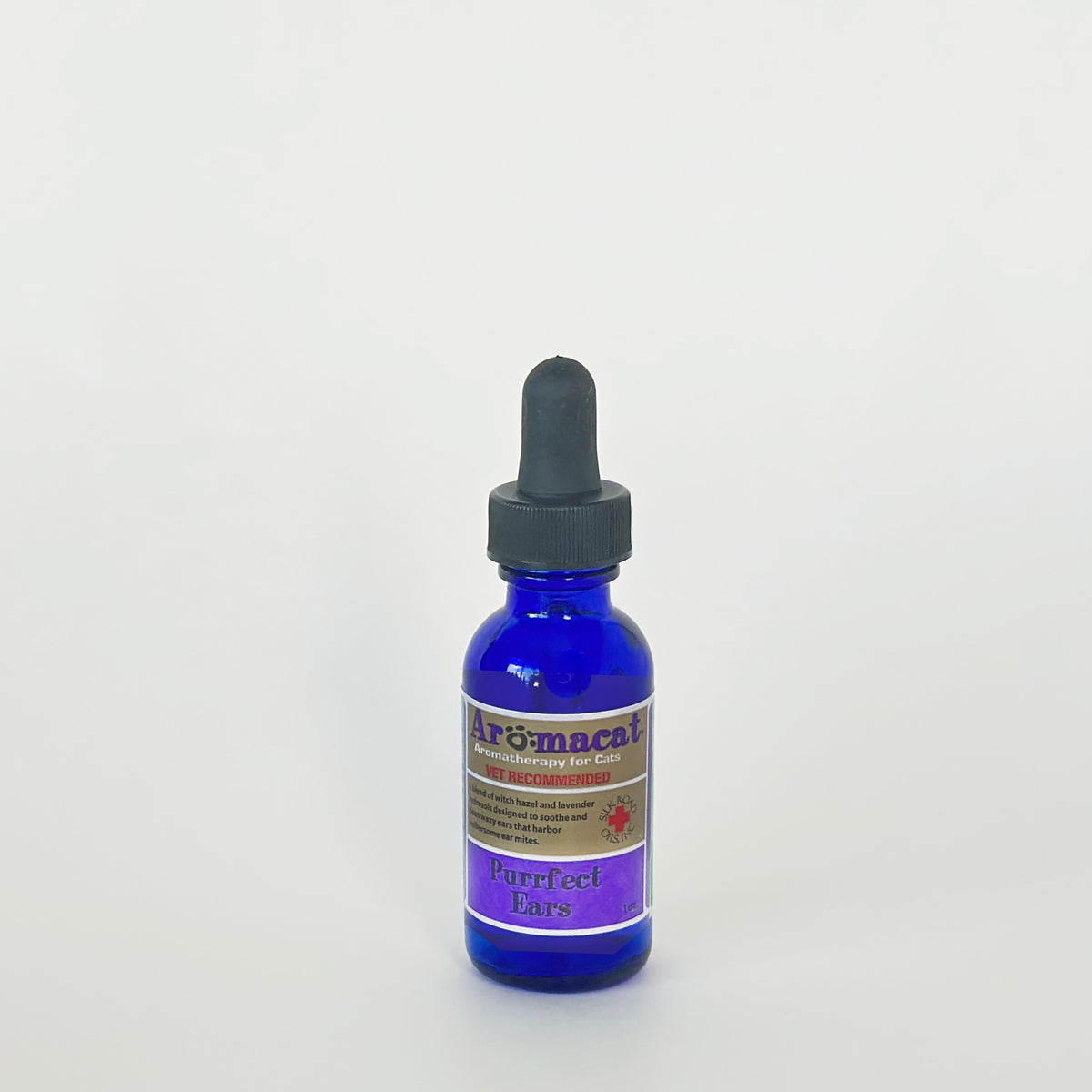 purrfect Ears natural pet ear-care product by Silk Road Oils