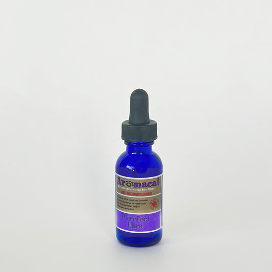 purrfect Ears natural pet ear-care product by Silk Road Oils